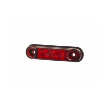 Lampa LED 12/24V-H95 SLIM czerwona