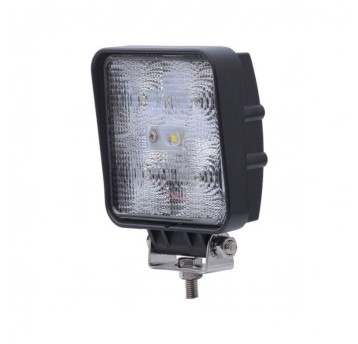 Lampa robocza 9 LED 9x3W-kwadr.12/24V gr.25mm