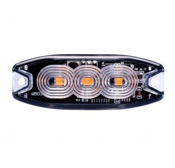 Lampa STROBO 3 X LED slim