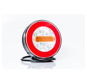 Lampa zespol.3-segm.LED 24V okrągła (do mont.segm)