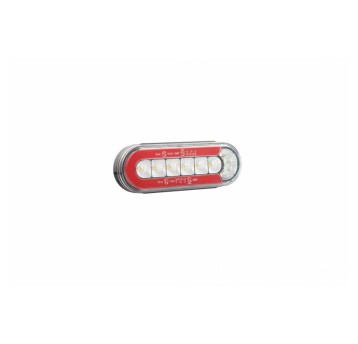 Lampa zespol.4-segm.LED/NEON 12/24V dynam.kier.