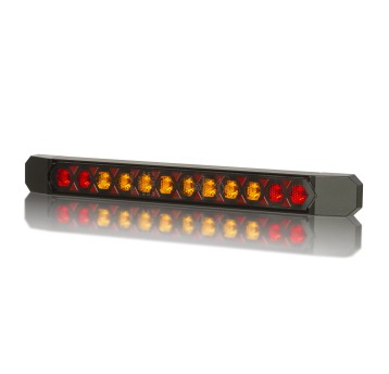 Lampa zespol.LED 12/24V - LIZARD stop/kierunk.