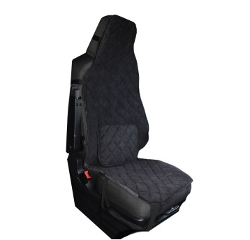 Maty na siedzenia TIR (2 fotele) -PREMIUM czarny