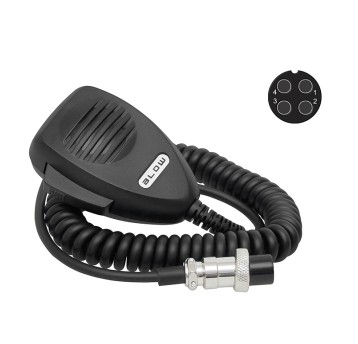 Mikrofon CB-radio -wtyk 4 pin