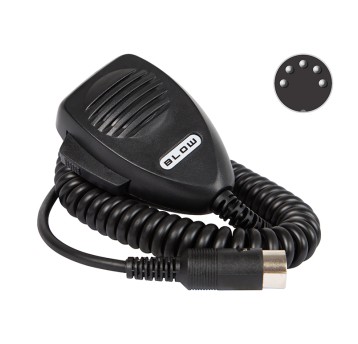 Mikrofon CB-radio -wtyk DIN