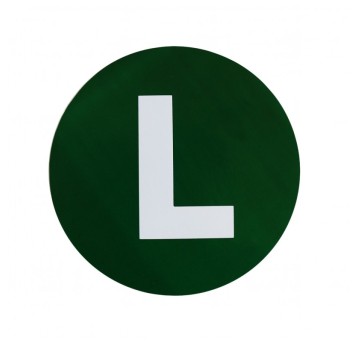 Nalepka "L" 220mm