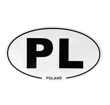 Nalepka "PL" 230x130mm