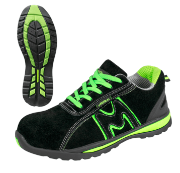 Obuwie ochronne BSport zamsz 47 black