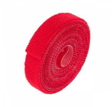 Opaska wielofunkc.RZEP-rolka 2m/12mm czerwona