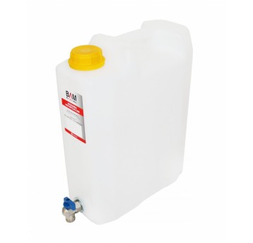 Pojemnik AQUABAM 10L biały-kran dolny B-1