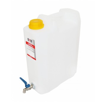 Pojemnik AQUABAM 10L biały-kran dolny B-2