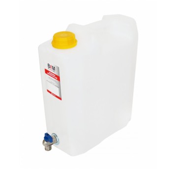 Pojemnik AQUABAM 15L biały-kran dolny B-1