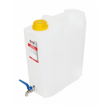 Pojemnik AQUABAM 15L biały-kran dolny B-2