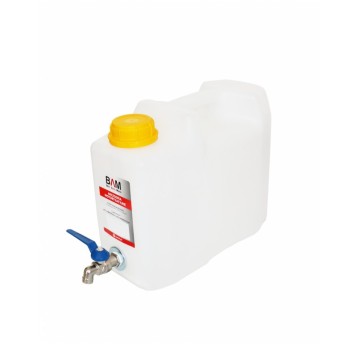 Pojemnik AQUABAM 5L biały-kran dolny B-2