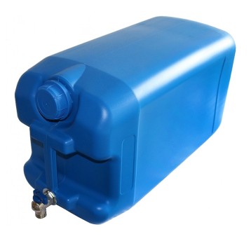 Pojemnik na wode 30L nieb.-kran górny BAM-1