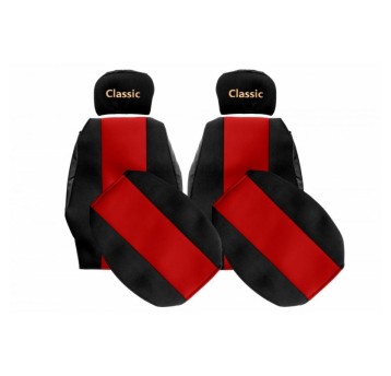 Pokrowce na siedz.materiał-MAN F2000,L2000 2 pasy