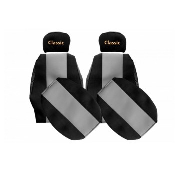 Pokrowce na siedz.materiał-MAN F2000,L2000 2 pasy