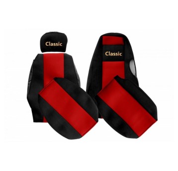 Pokrowce na siedz.materiał-SCANIA 4,różne fotele