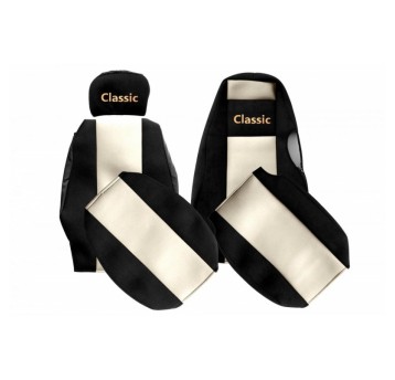 Pokrowce na siedz.materiał-SCANIA 4,różne fotele