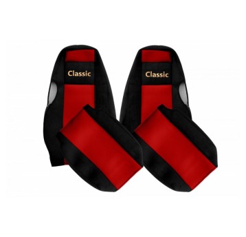 Pokrowce na siedz.materiał-SCANIA 4,zagł.zintegr.