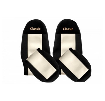 Pokrowce na siedz.materiał-VOLVO FH,FM,FL 2 pasy