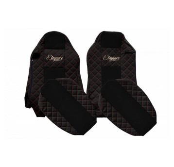 Pokrowce na siedz.PREMIUM-MAN TGX siedzenia ISRI