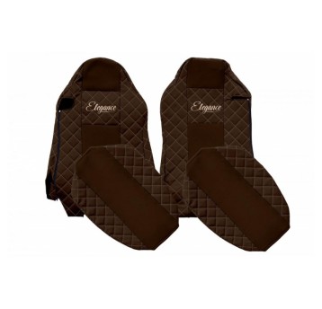 Pokrowce na siedz.PREMIUM-MAN TGX siedzenia ISRI