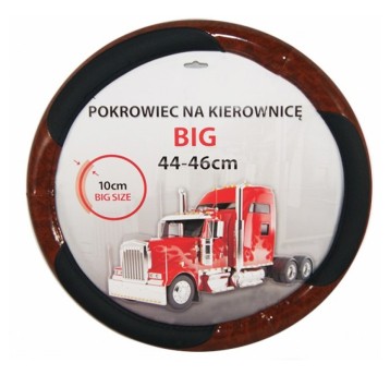 Pokrowiec kier.44-46- BIG czarny/drewno (M)