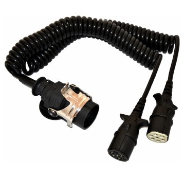 Przewód spir.el.ADAPTER 15/7/7 z wtykami hermet.