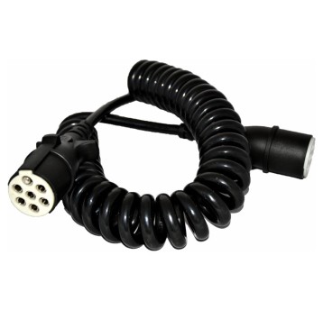 Przewód spir.el. z wtykami S plast.hermet.