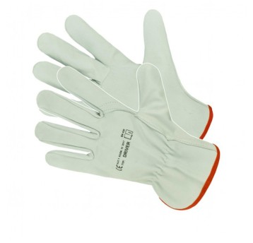 Rękawice skóra kozia (DRIVER) rozm.10 -12 par