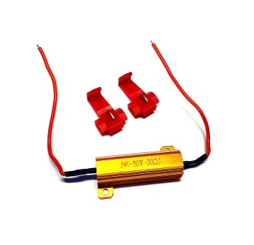 Rezystor kierunkowskazu do lamp LED 24V