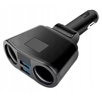 Rozgałęziacz 2 gniazda+ 2 x USB