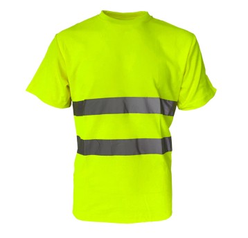 T-shirt odblask. żółty XXL