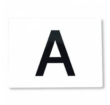 Tablica "A" 40x30cm-nalepka