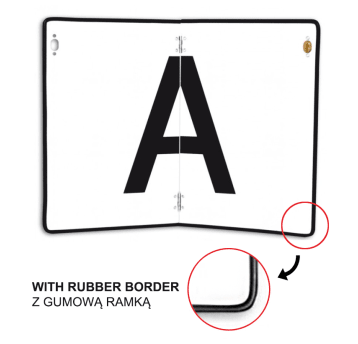 Tablica "A" 40x30cm-składana ramka