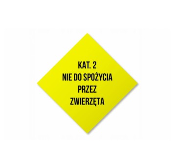 Tablica "ADR" 30x30cm nalepka - 2 nie dla zwierząt