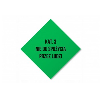 Tablica "ADR" 30x30cm nalepka - 3 nie dla ludzi