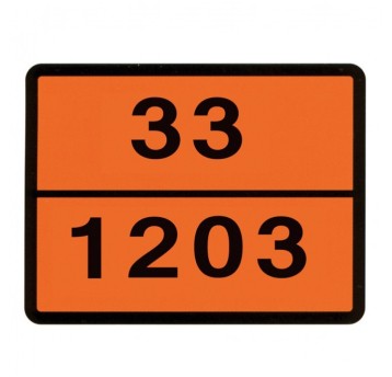 Tablica "ADR" -33/1203 benzyna Pb
