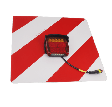 Tablica p/gab.dwustronna z ośw.42,3/4,23cm L