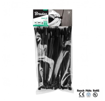 Taśma kablowa 3,6x180mm czarna