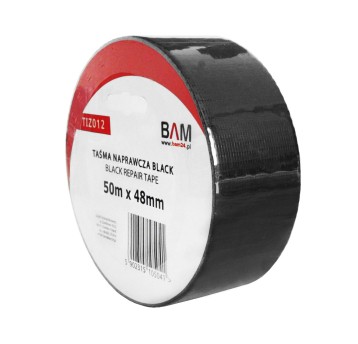 Taśma naprawcza czarna DUCT TAPE 50m 48mm