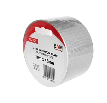 Taśma naprawcza srebrna DUCT TAPE 10m 48mm