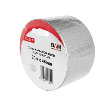 Taśma naprawcza srebrna DUCT TAPE 20m 48mm