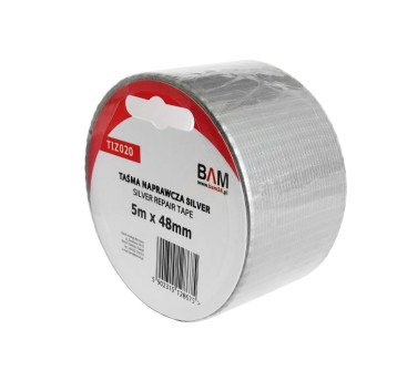 Taśma naprawcza srebrna DUCT TAPE 5m 48mm
