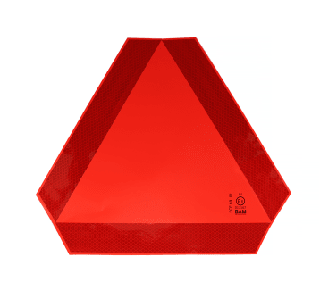 Trójkąt wolnobieżny-nalepka