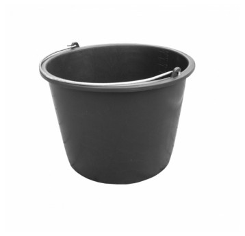Wiadro plast.12L czarne
