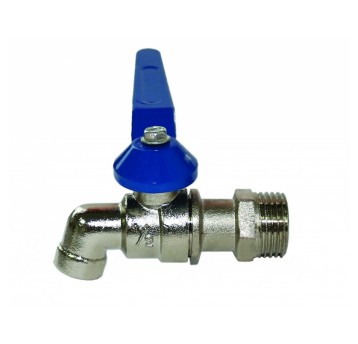 Zawór 1/2"x1/2" metal-BAM 2 bez gwintu