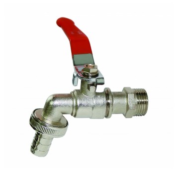 Zawór 1/2"x1/2" metal-bam 3 z końc.na wąż