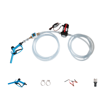 Zestaw Mini CPN-Pompa 12V+pistolet+węże+licznik